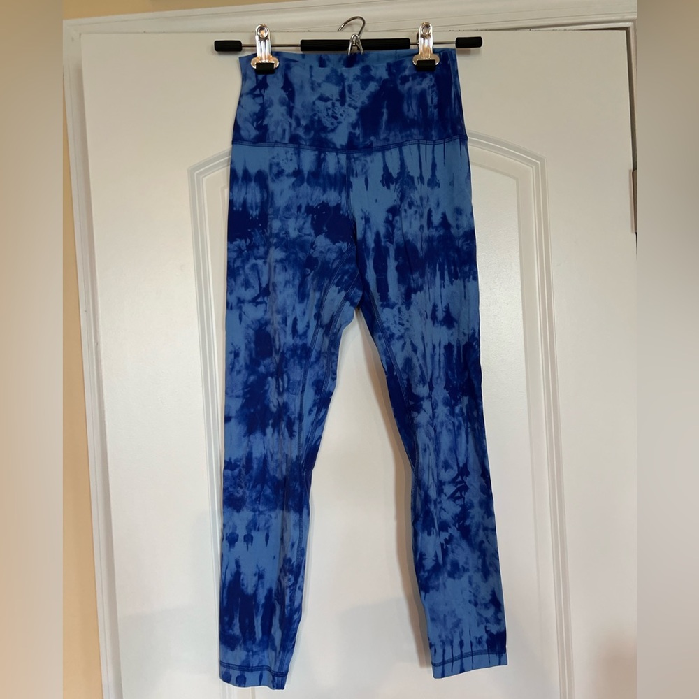 Lululemon Blue Tie-Dye Women’s Leggings